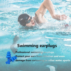 Soft Noise Cancelling Earplugs for Sleeping and Swimming