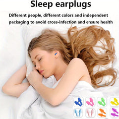 Soft Noise Cancelling Earplugs for Sleeping and Swimming