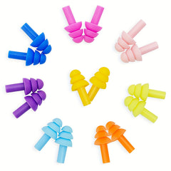 Soft Noise Cancelling Earplugs for Sleeping and Swimming