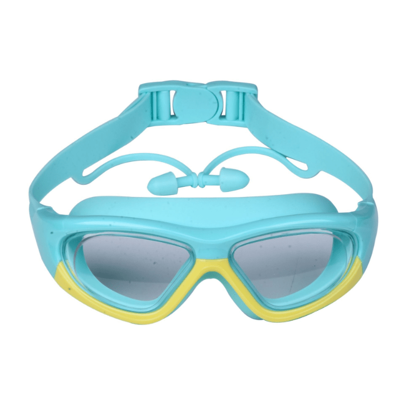 Kids Anti-fog Swim Goggles w/ Earplugs