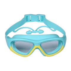 Kids Anti-fog Swim Goggles w/ Earplugs