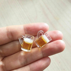 4pcs Dollhouse Toy Kitchen Beer Drinking Cups Mug Accessories Drink Model Toy