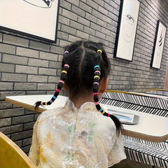 200 400pcs Colorful Elastic Hair Band Set for Girls