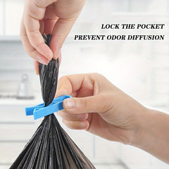 50pcs Garbage Barrel Clip Rubbish Bag Anti Slip Clip Home Supplies