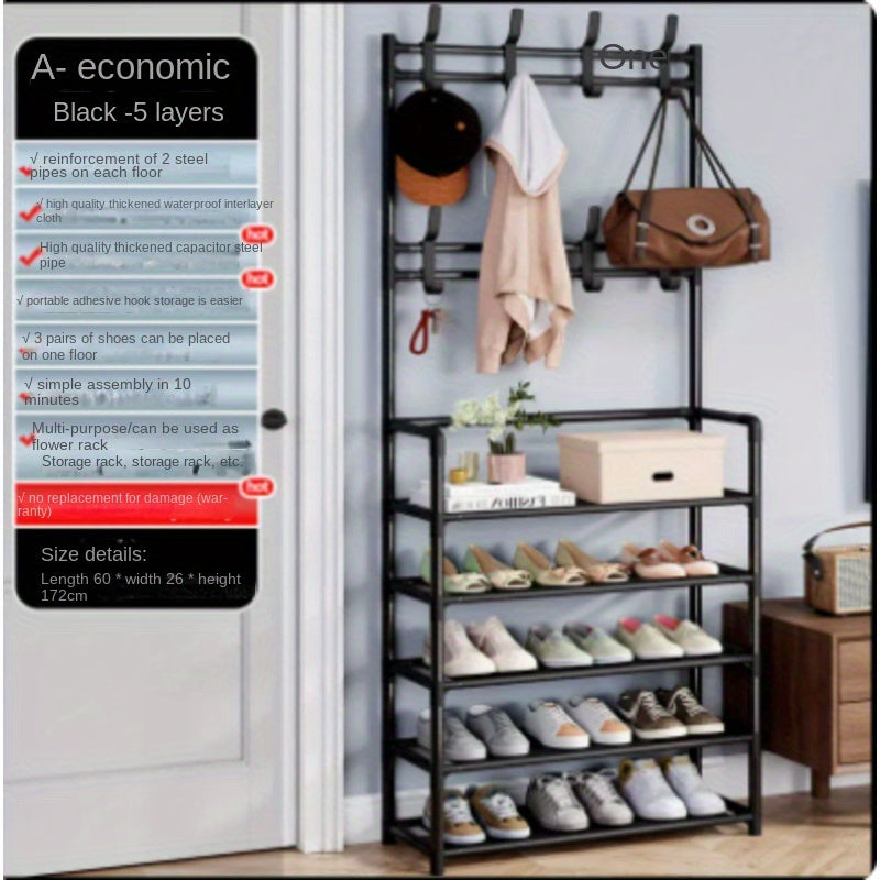 Nordic Bedroom Coat Racks Closet Organizer Space Saving Furniture