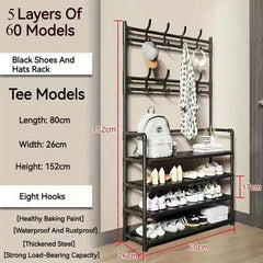 Nordic Bedroom Coat Racks Closet Organizer Space Saving Furniture