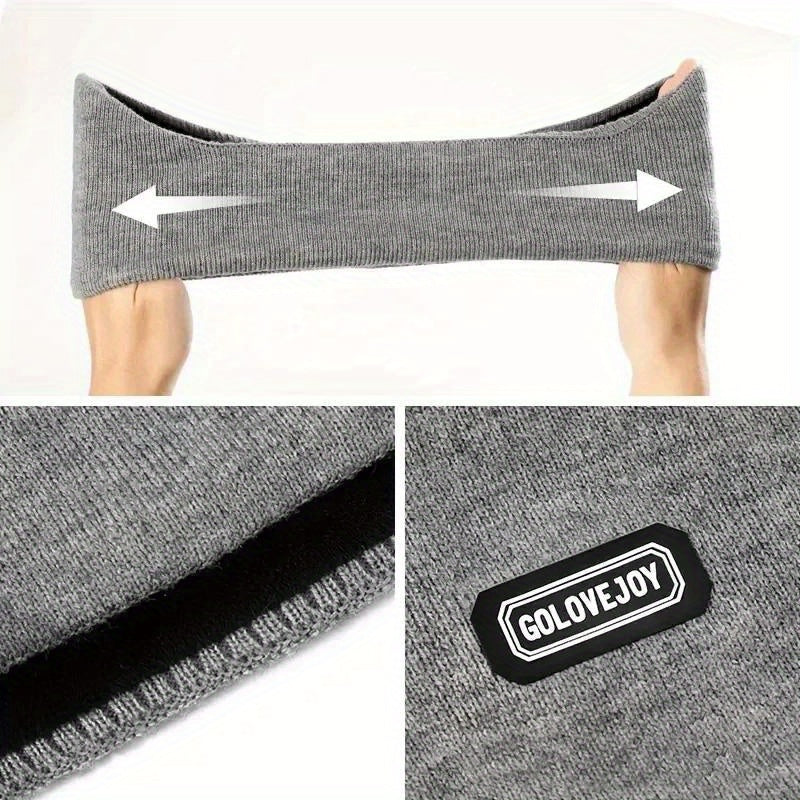 Winter Skiing Earmuffs Hair Band Unisex Windproof Headgear