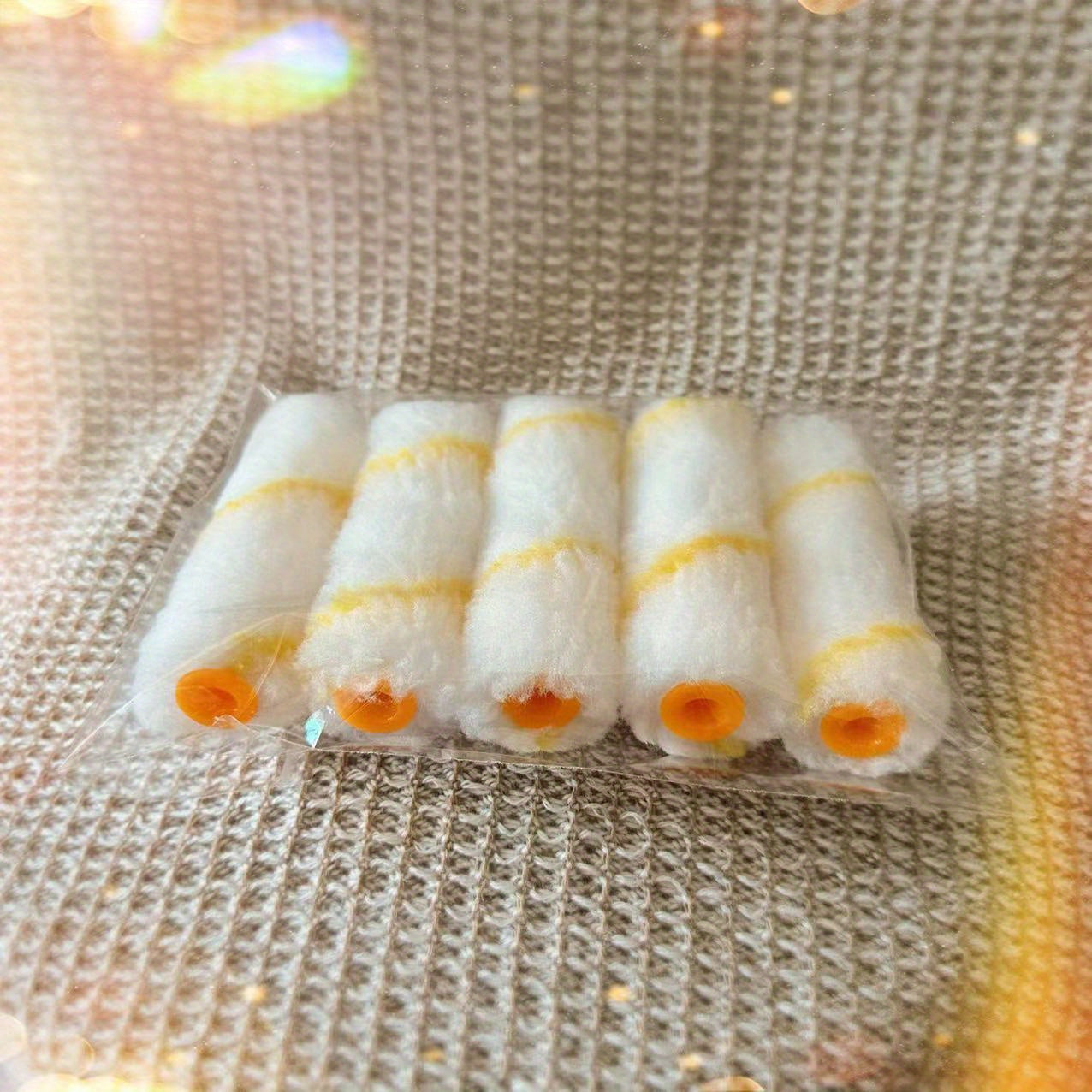 5pcs Small Paint Roller Core 4in Paint Roller Wall Paint Mini Roller Frame