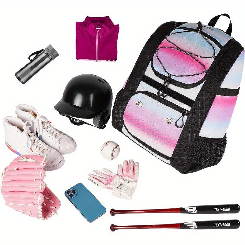 MATEIN Softball Bag Lightweight Baseball Bat Backpack with Shoe Compartment