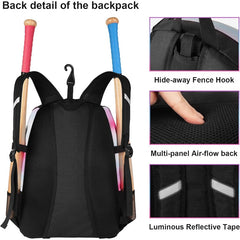 MATEIN Softball Bag Lightweight Baseball Bat Backpack with Shoe Compartment