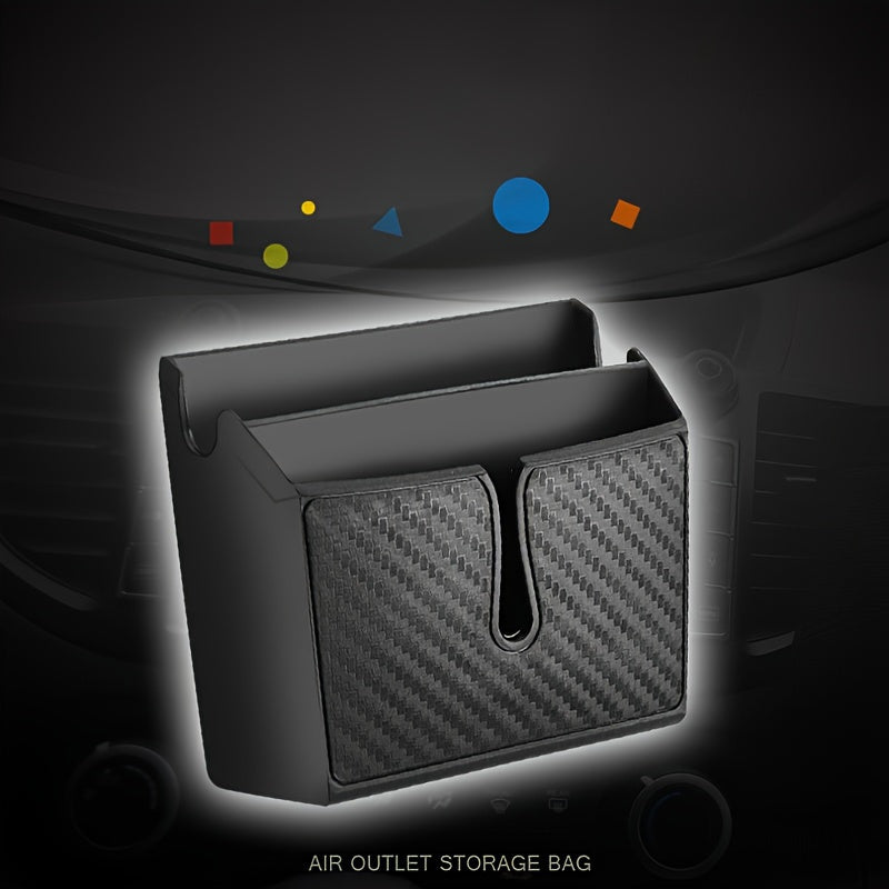 Car Organizer Container Car Storage Box Phone Holder Tidying Auto Seat Bag