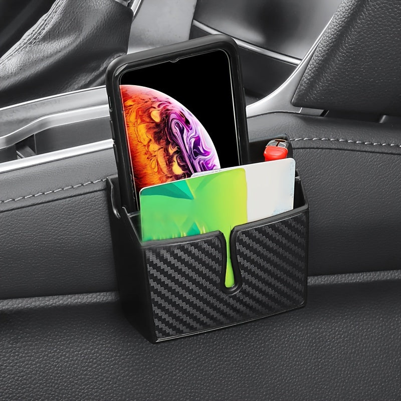 Car Organizer Container Car Storage Box Phone Holder Tidying Auto Seat Bag