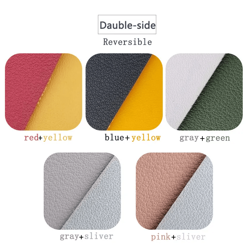 Faux Leather Mousepad XL Office Desk Pad Waterproof Writing Book Desk PU Mousepa