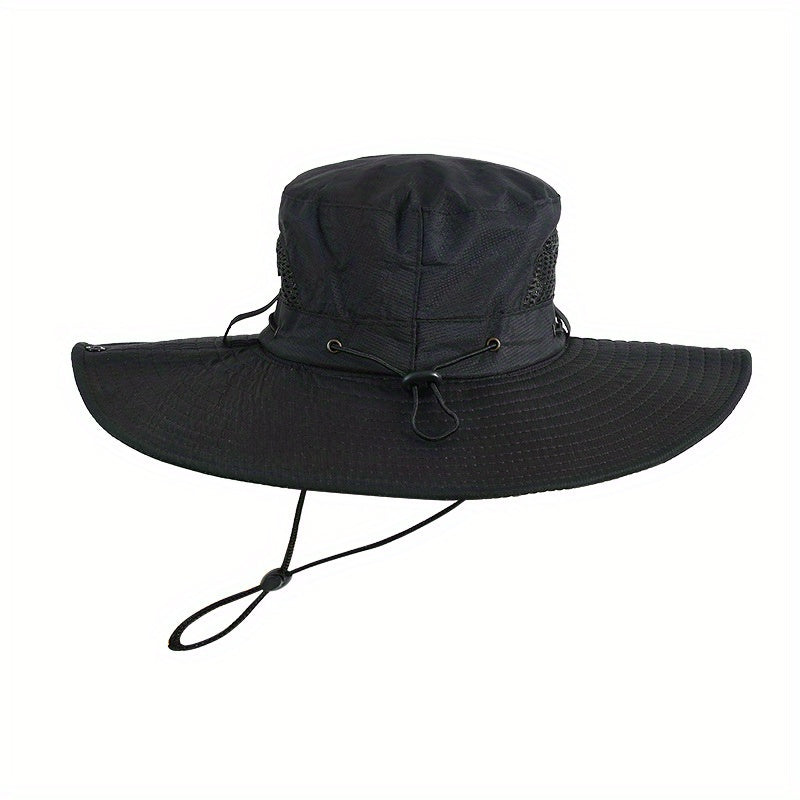 Outdoor Mountaineering Fishing Wide Brim Bucket Hat