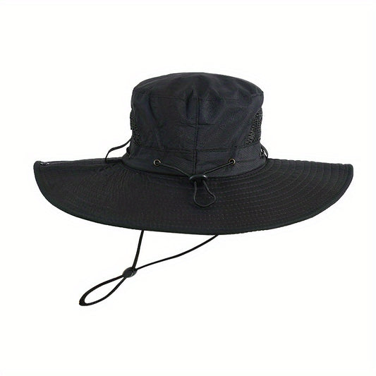 Outdoor Mountaineering Fishing Wide Brim Bucket Hat