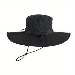 Outdoor Mountaineering Fishing Wide Brim Bucket Hat