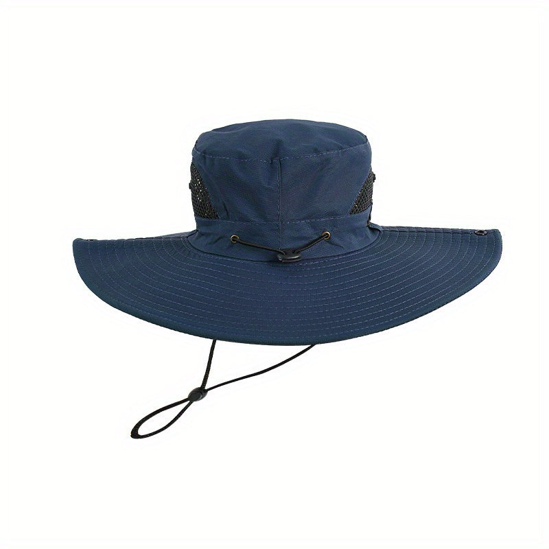 Outdoor Mountaineering Fishing Wide Brim Bucket Hat