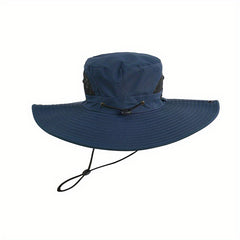 Outdoor Mountaineering Fishing Wide Brim Bucket Hat