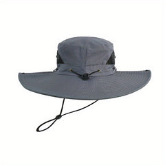 Outdoor Mountaineering Fishing Wide Brim Bucket Hat