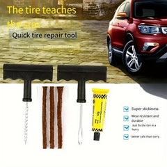 T Handle Tire Plug Kit for Cars and Motorcycles