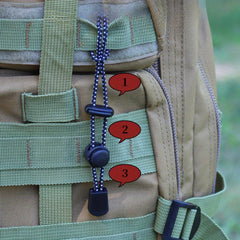 1pc Elastic Rope With Buckle For Backpack Bag Trekking Stick Holder