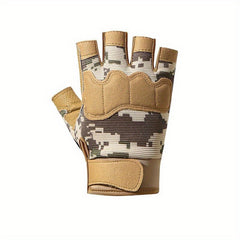 Kids Half Finger Gloves Non slip Training Protective Gloves