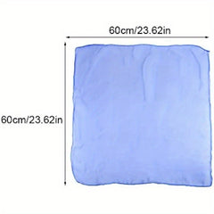 12pcs Square Juggling Silk Dance Scarves Performance Props Accessories