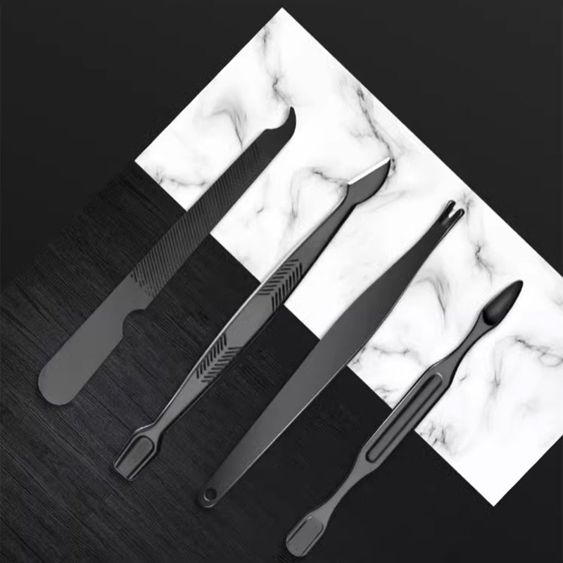 Portable Nail Clippers Set Splash proof Nail Scissor Manicure Tool 18pcs