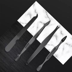 Portable Nail Clippers Set Splash proof Nail Scissor Manicure Tool 18pcs