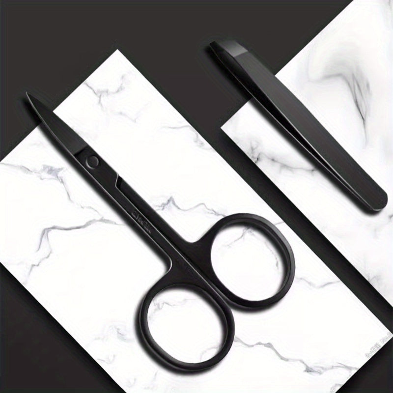 Portable Nail Clippers Set Splash proof Nail Scissor Manicure Tool 18pcs