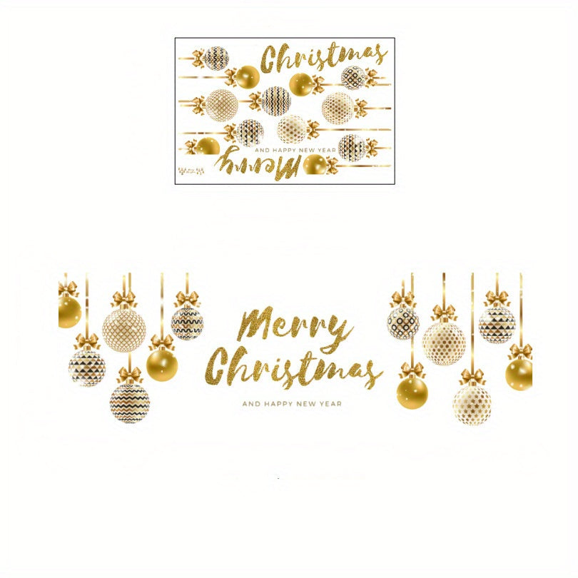 Christmas Tree Wall Stickers Combo for Year Decor