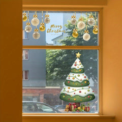 Christmas Tree Wall Stickers Combo for Year Decor