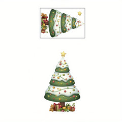 Christmas Tree Wall Stickers Combo for Year Decor
