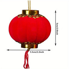 20pcs Red Lantern Lucky Hanging Lanterns Chinese New Year Wedding Party Decorati