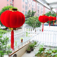 20pcs Red Lantern Lucky Hanging Lanterns Chinese New Year Wedding Party Decorati