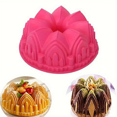 Large Castle Silicone Cake Mold Baking Supplies