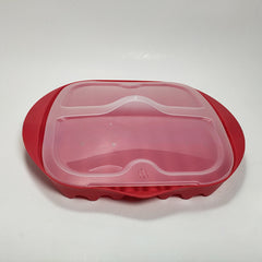 Microwave Bacon Tray With Splatter Lid - Bacon Cooker