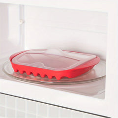 Microwave Bacon Tray With Splatter Lid - Bacon Cooker