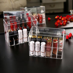 Acrylic Cosmetics Storage Rack Transparent Pen Holder