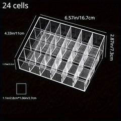 Acrylic Cosmetics Storage Rack Transparent Pen Holder