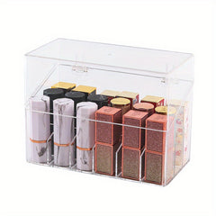 Acrylic Cosmetics Storage Rack Transparent Pen Holder