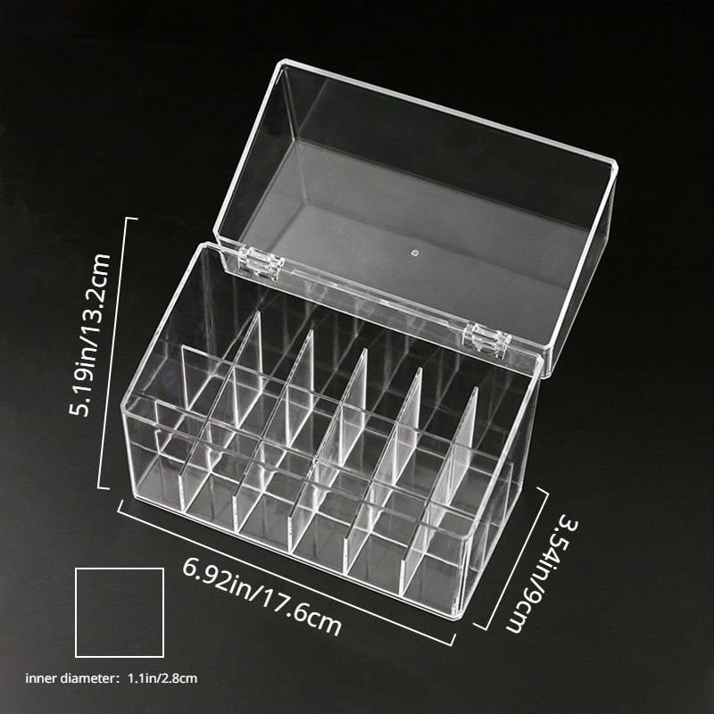 Acrylic Cosmetics Storage Rack Transparent Pen Holder
