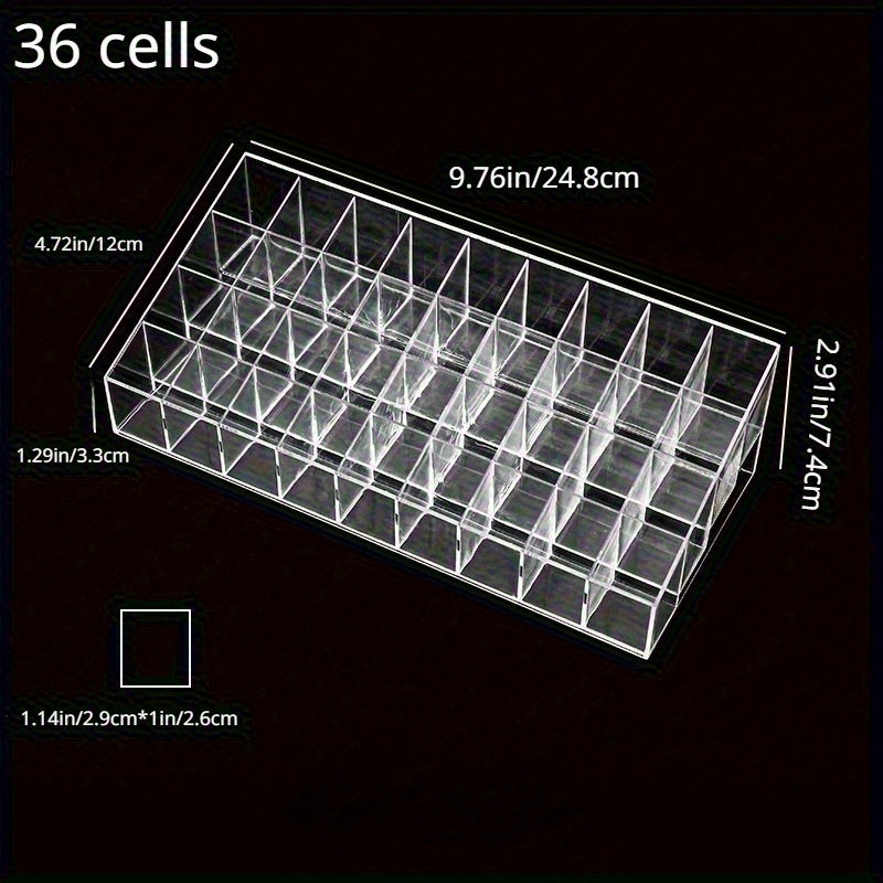 Acrylic Cosmetics Storage Rack Transparent Pen Holder