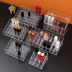 Acrylic Cosmetics Storage Rack Transparent Pen Holder