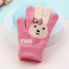 Children's Winter Warm Keeping Gloves - Suitable For 3-6 Years Old