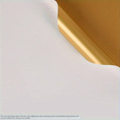 Golden Flower Wrapping Paper Bundle - 20 Sheets