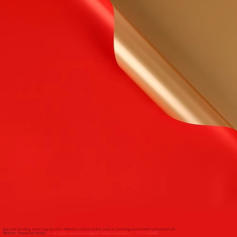 Golden Flower Wrapping Paper Bundle - 20 Sheets