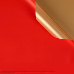 Golden Flower Wrapping Paper Bundle - 20 Sheets
