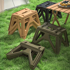 Portable Plastic Stool For Outdoor Fishing Camping