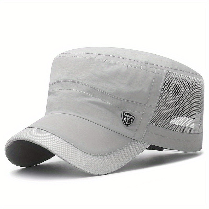 Men's Outdoor Sun Hat Breathable Mesh Cap